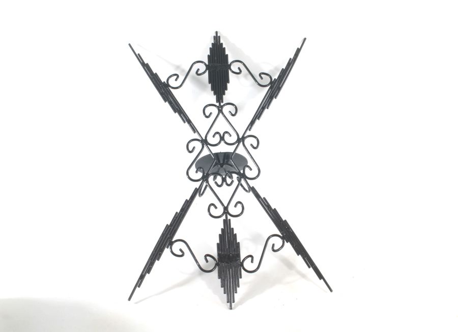 grosser Eisen Kerzenständer Wandkerzenleuchter Sunburst | eBay